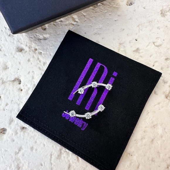 ANGEL EAR CLIMBERS - STERLING SILVER 925 - Picture 2 of 5